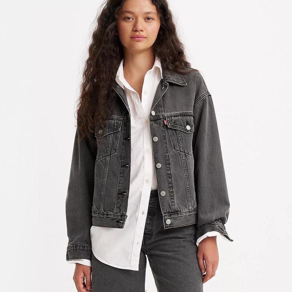Levi's Women's Charcoal Denim Jacket